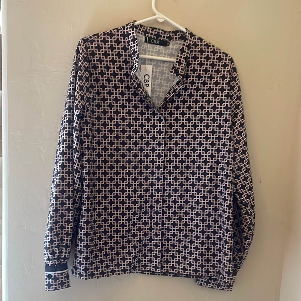 NWT CBR Button down top! XL